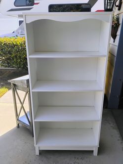 White Bookshelf