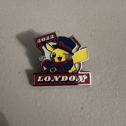 2022 Pikachu London Pin – Loose