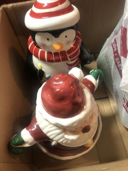 Xmas Cookie Jars