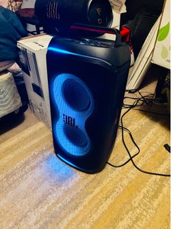 JBL «Partybox Club 120» Bluetooth Portable Speaker LED Lights, 160W Bass, JBL Pro Sound (NO MIC)