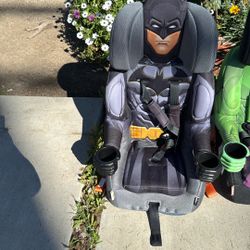 Booster Car Seat Batman And Hulk 25$ Each