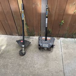 RYOBI Tiller And Weed Trimmer Expand It Attachments 