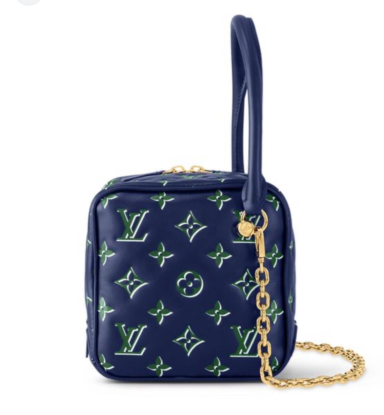 Square Leather Purse
