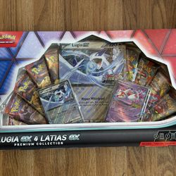 Pokemon Lugia ex & Latias ex Premium Collection