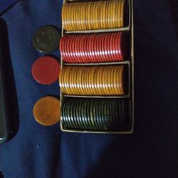Vintage Poker Chips