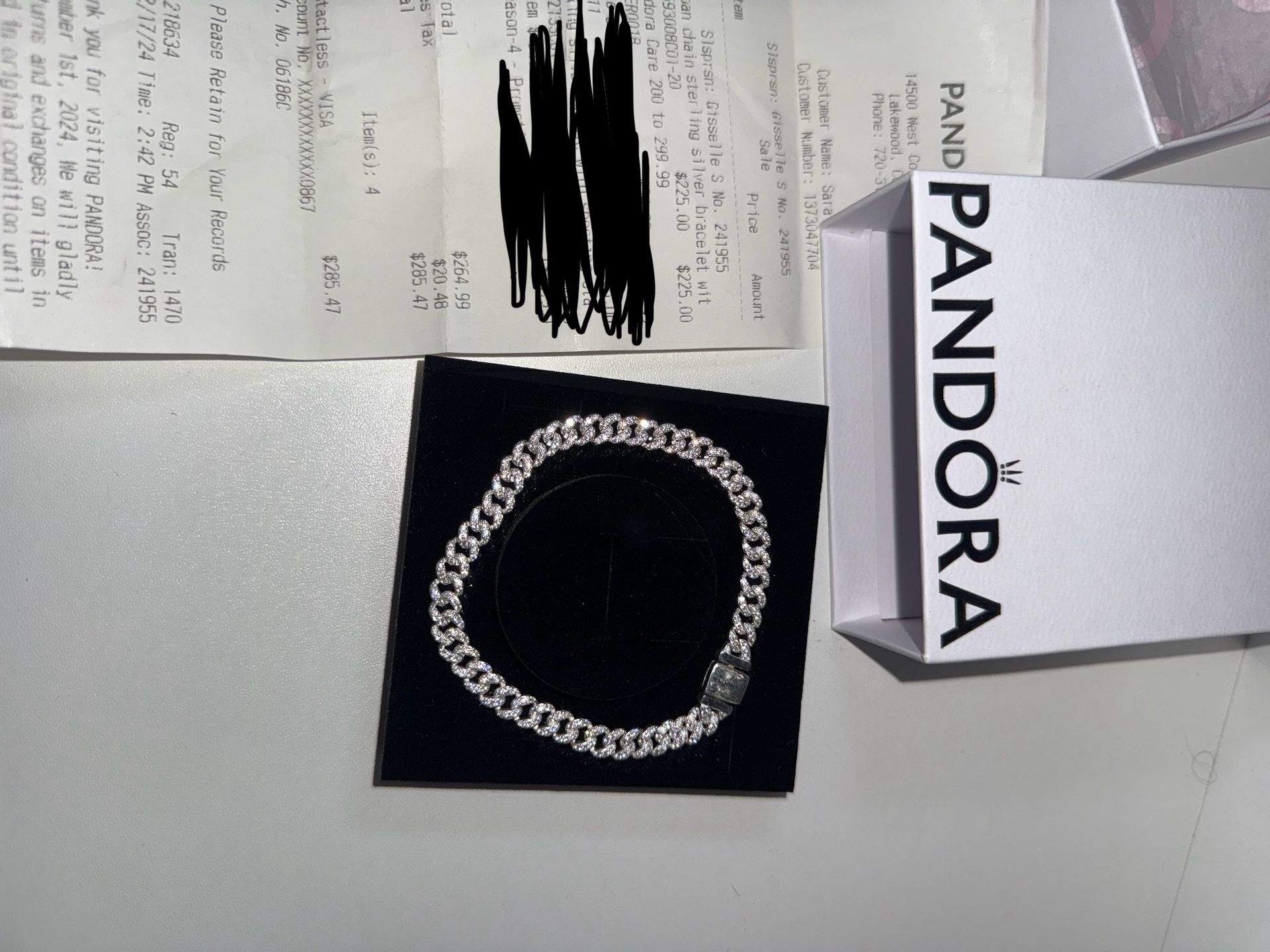 Pandora Cuban Bracelet