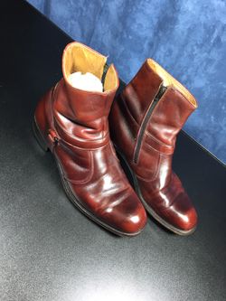 Breather wright leather boots size 10 D