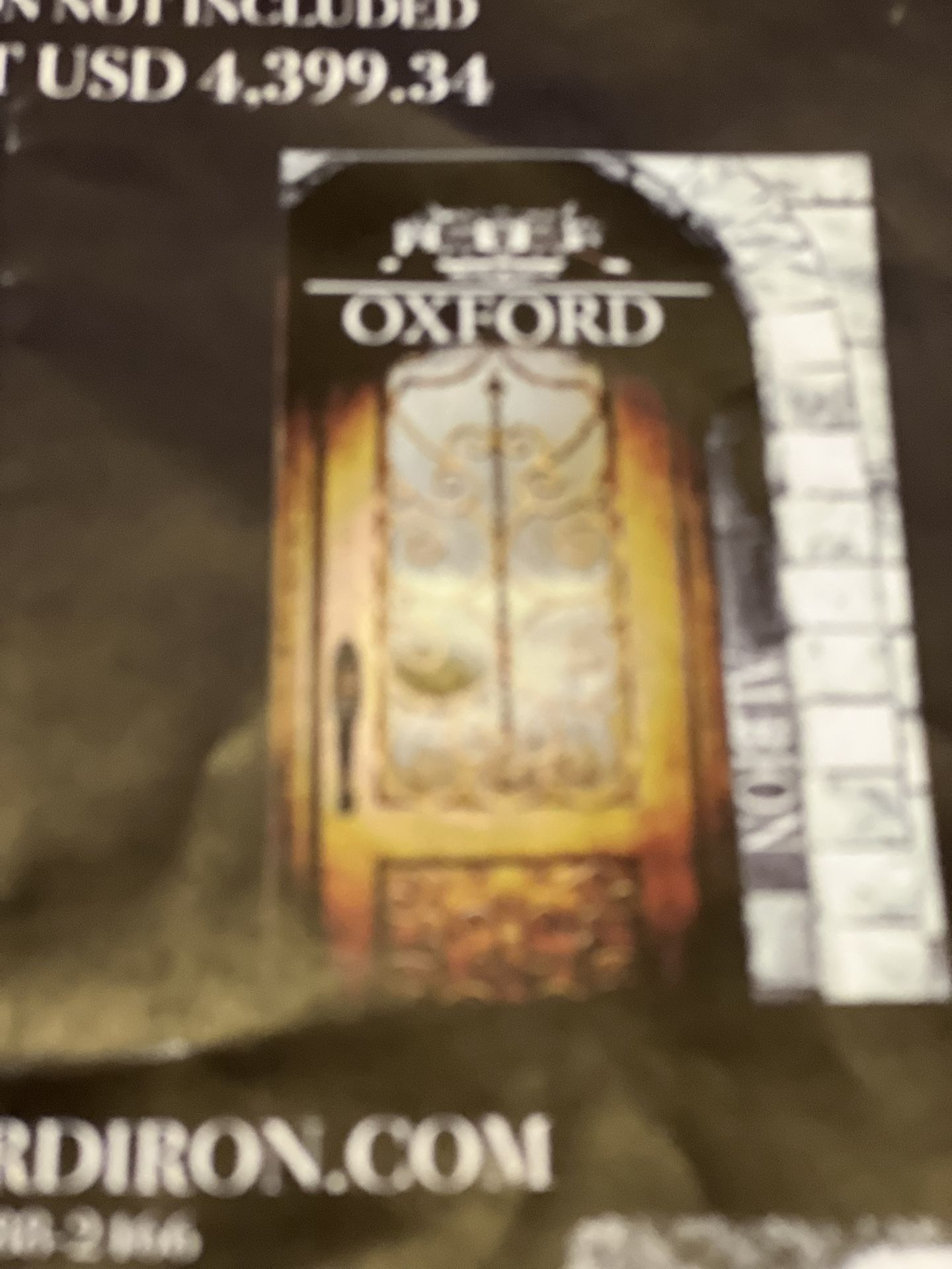 Diron Iron Wood Door