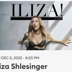 2 Tickets $50 Each To Ilizq Shlesinger Friday December 5th @Yaamava 