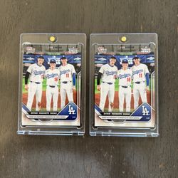 2025 topps now tokyo series los angeles dodgers