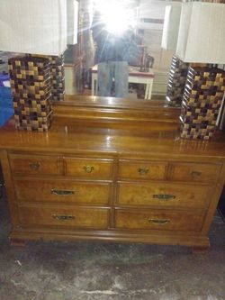 Dresser with Mirror.