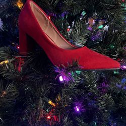Red Heels, Size 8, Brand New! 