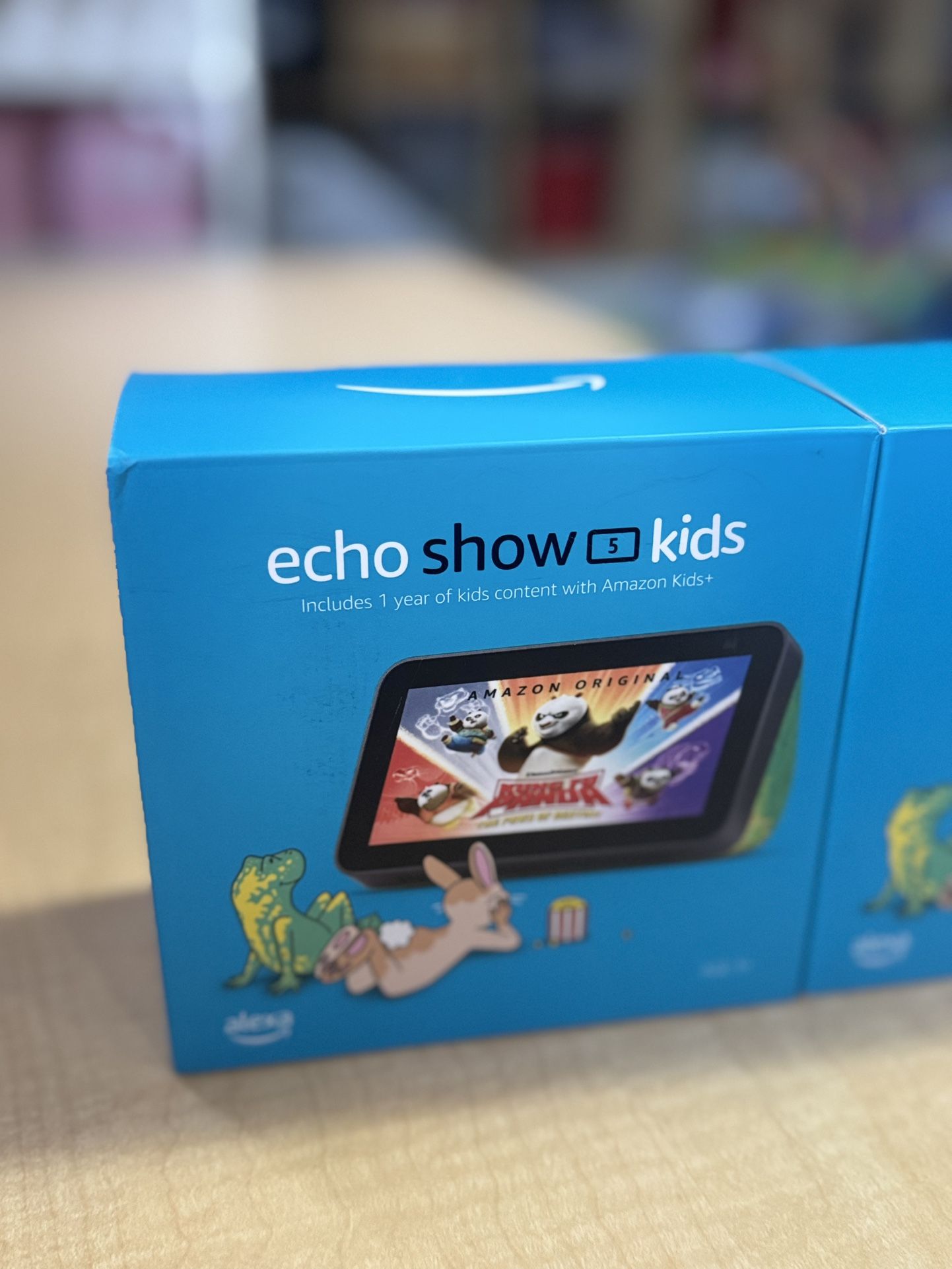 Echo Show 5 (2nd Gen) Kids | Designed for kids, with parental controls | Chameleon