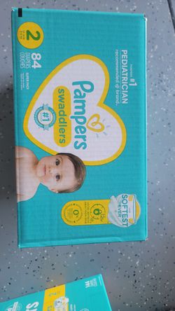 Pampers Diapers Size 2, 84 Counts Thumbnail
