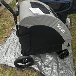 OPEN BOX PET STROLLER WITH LOT OF VENTILATION 