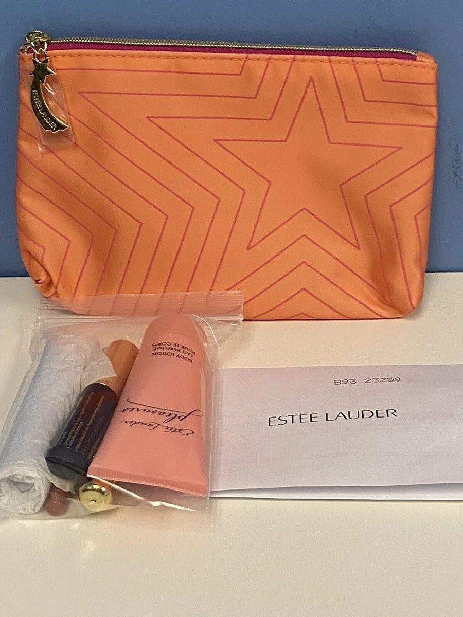 Estee Lauder Pleasures Fragrance 6-Pc. Gift Set EDP Spray, Body Lotion, Lip, Bag