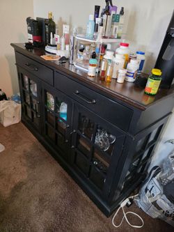 Accent cabinet (Costco),used-lije new