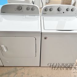 Whirlpool Washer And Gas Or Electric Dryer 90 Day Warranty Some Delivery 