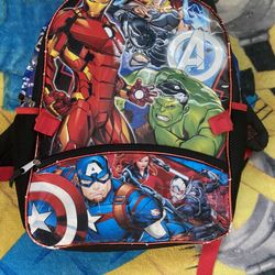Avengers Backpack Gently Used