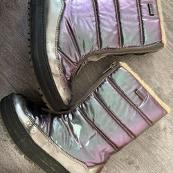 Rain step winter wool boots