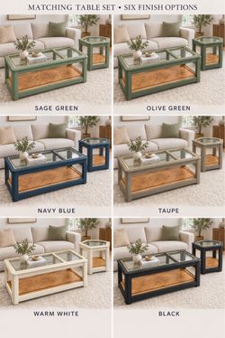 Coffee and end table set- custom