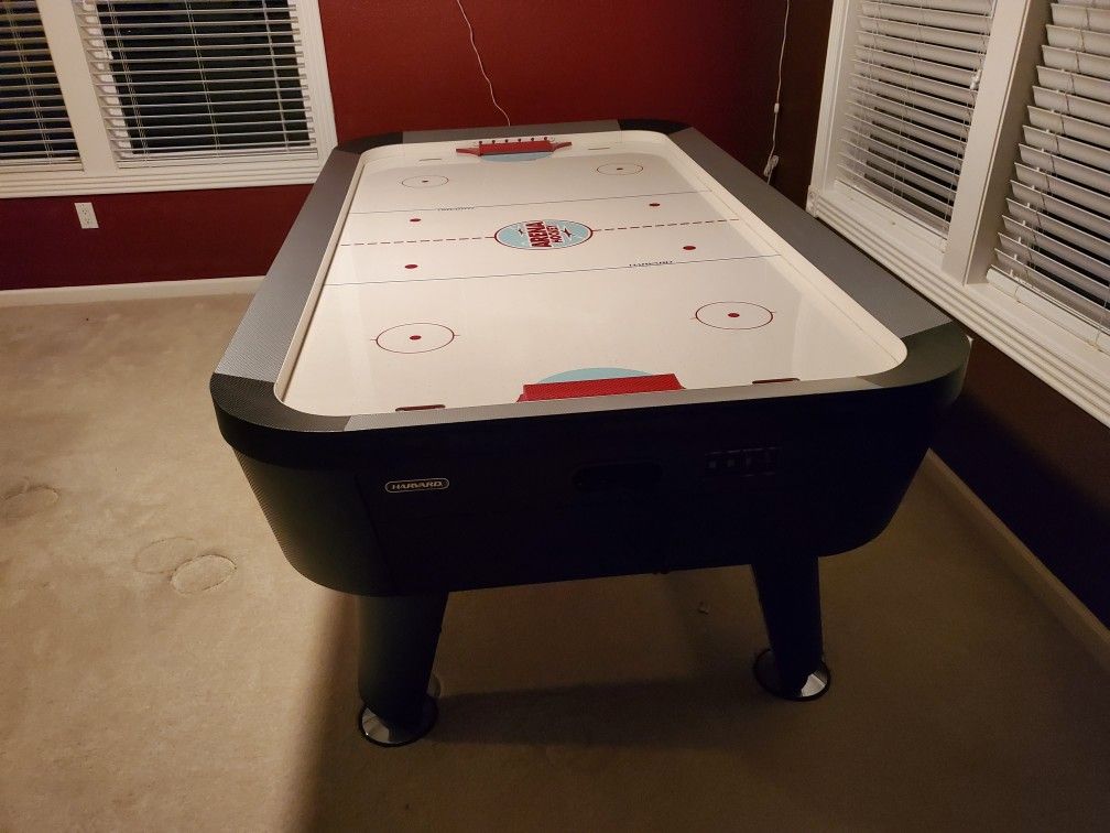 I Need A New Home, Can It Be Yours - Air Hockey- Harvard 7' Air Hockey Table Model #G03606