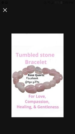 Rose Quartz Gemstone bracelet