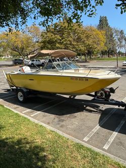 1974 SeaRay SRX 195 w/ Johnson 285HP Seahorse Outboard + Trailer Included
