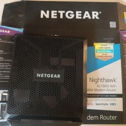 Nighthawk AC1900 Netgear Cable/Modem Router