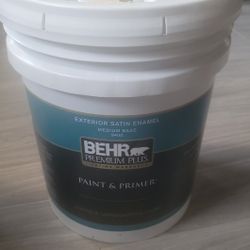 5 Gallon Exterior Semi Gloss Enamel