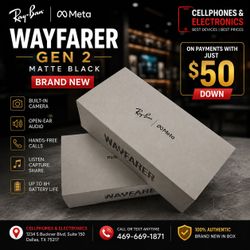 Ray Ban Meta Gen 2 Brand New - on payments with just $50 down