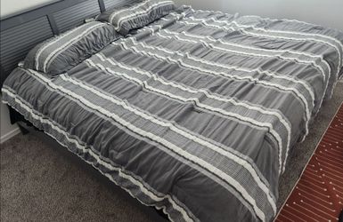 Boho Farmhouse King Comforter Set