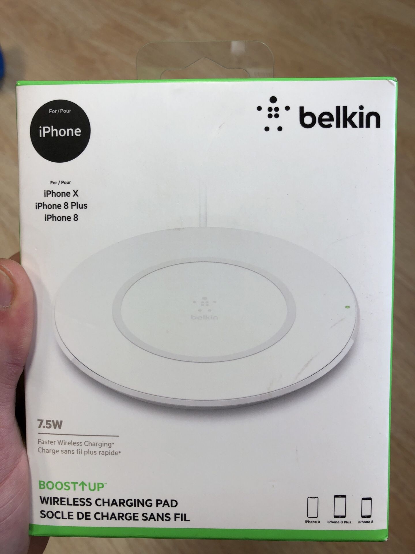 Belkin Wireless Charger IPhone or Samsung
