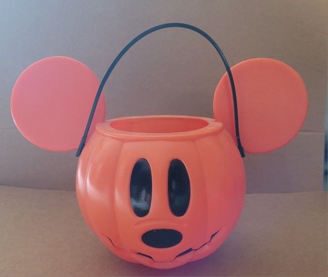 Disney Mickey Mouse Halloween Pumpkin Bucket