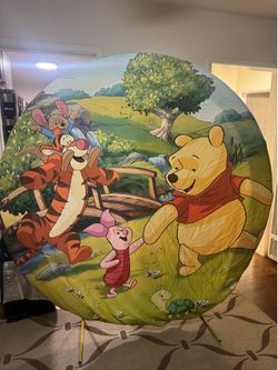 Winne the Pooh backdrop