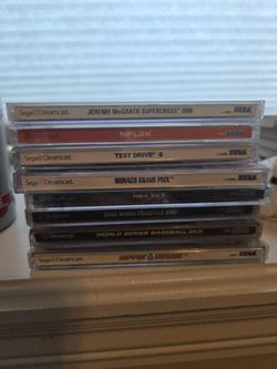 Sega Dreamcast lot of 8 games