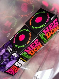 Nee Doh Groovy Glob Stress Balls – Lot of 3