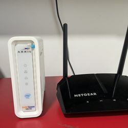 ARRIS Surfboard Modem & Compatible Router (NETGEAR)