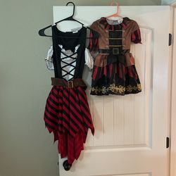 Mom And Daughter Pirate Costume 