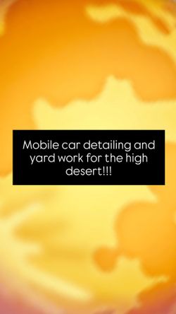 Mobile Car Detailing And Yard Work