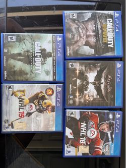 PS4 Video Games