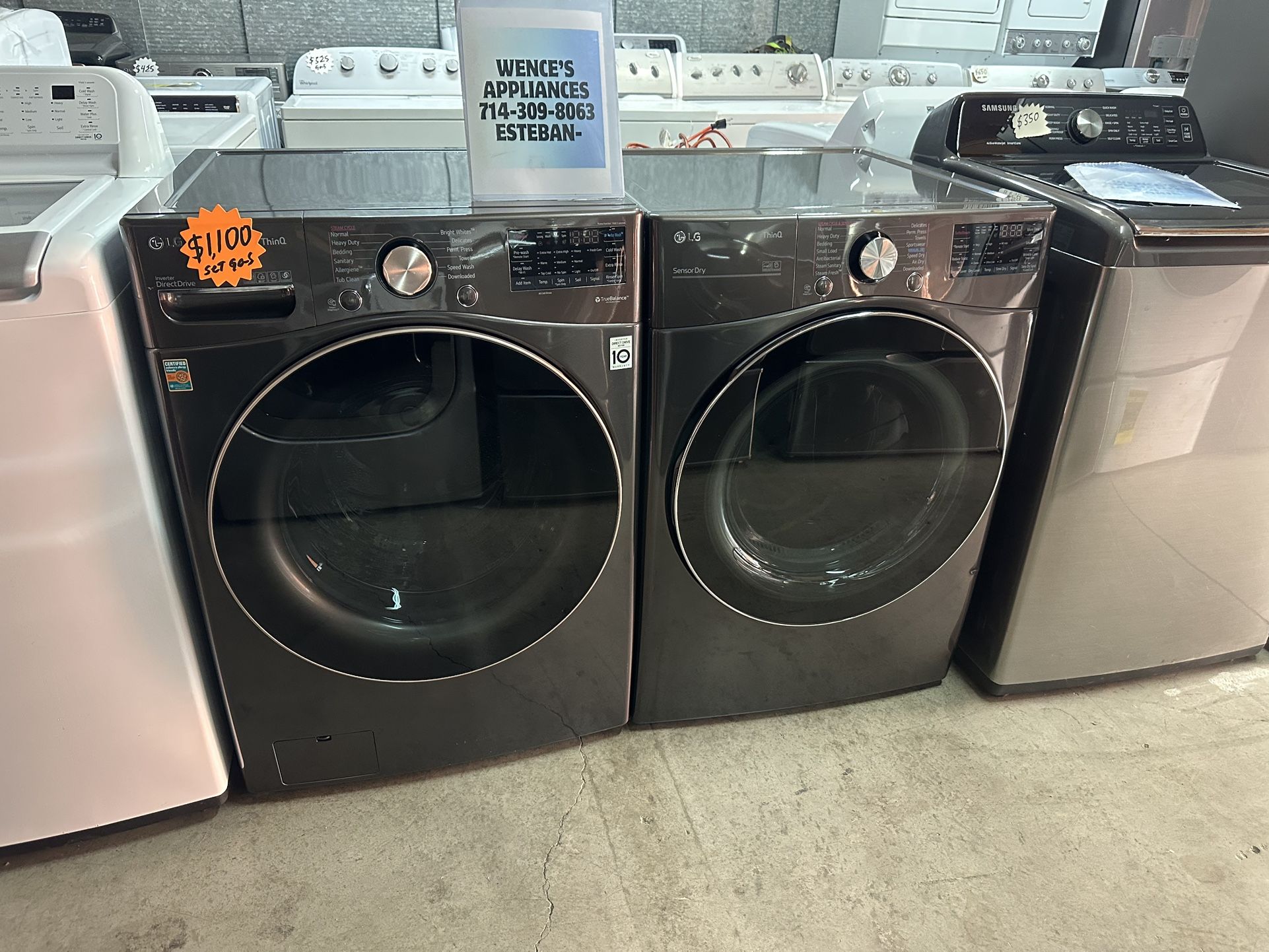 Lg Washer And Gas Dryer
