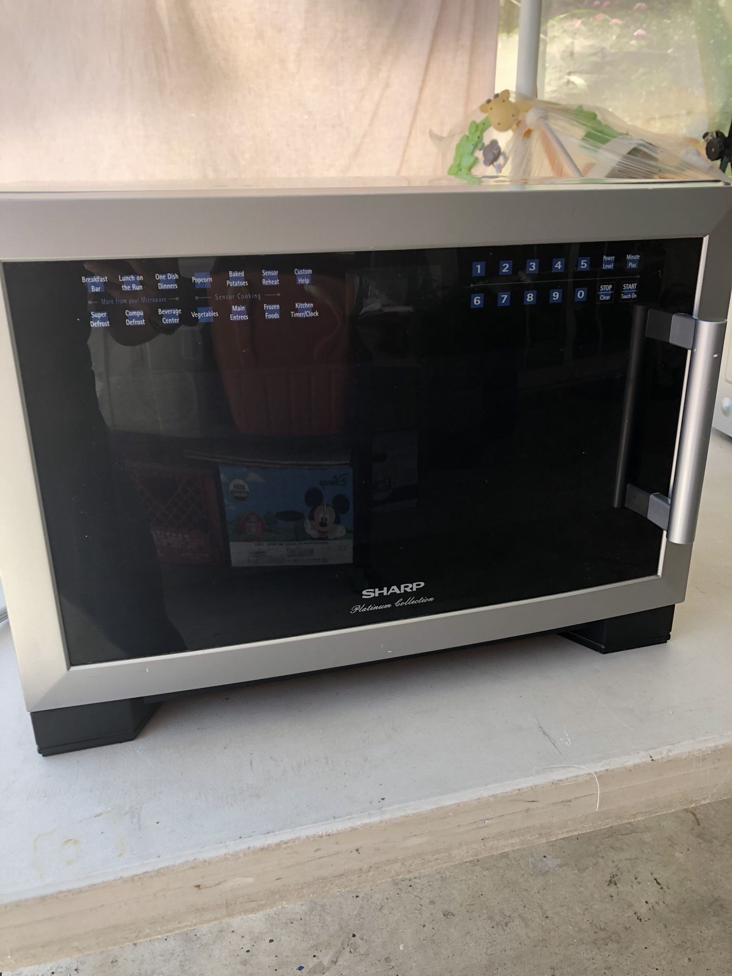 SHARP Microwave Oven - Platinum Series (Stainless Steel)