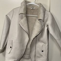 Unisex Cotton On Kids 9-10 Leather Jacket