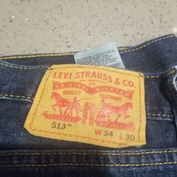 Levis 513 34x30