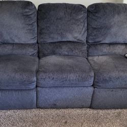 Blue Massage Sofa