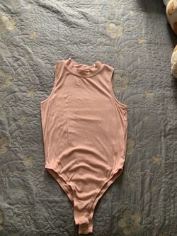 Pink bodysuit