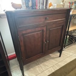 Real Wood Vintage Dresser: Sturdy 