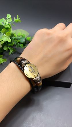 12 Constellations Multilayer Leather Bracelet, Virgo