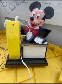 Vintage Unisonic Mickey Mouse Telephone